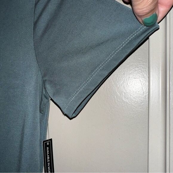 Women's Chelsea28 Side Ruched Jersey Dress Blue Sea Size XS - Picture 6 of 9